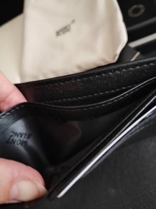 Portafoglio Montblanc nero