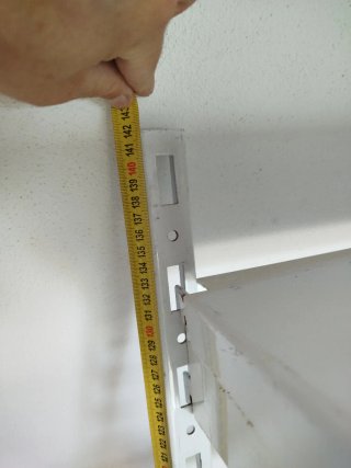 Estantería metálica de tienda/almacén