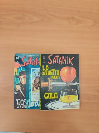Fumetti Kriminal, Satanik ed El Gringo