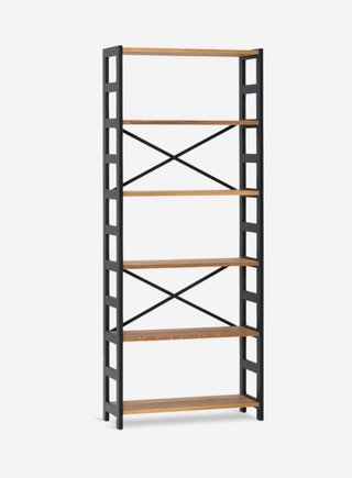Estantería INTRUP Jysk Madera y Negro