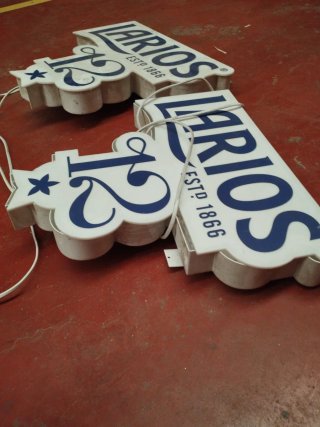 Letrero Larios 12