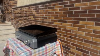Plancha de gas exterior/interior