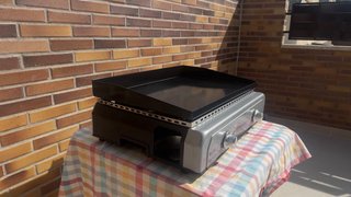 Plancha de gas exterior/interior
