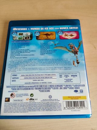 Blu-ray Ice Age 3: El Origen de los Dinosaurios