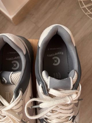 Sneakers Converse Taglia 45 Grigio/Bianco
