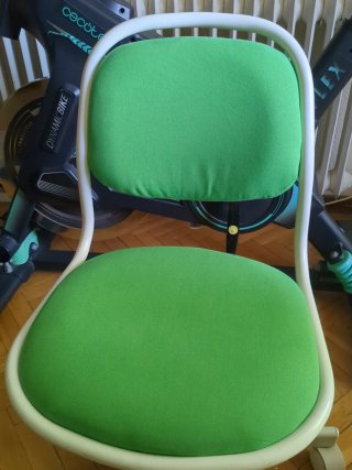 Silla infantil escritorio verde