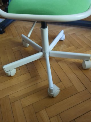 Silla infantil escritorio verde