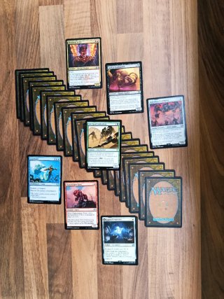 100 Infrecuentes Variadas Lote Cartas Magic