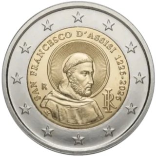 Moneda Italia 2026 San Francisco Asís SC