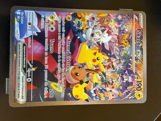 Carta Pokémon Pikachu EX 150/128