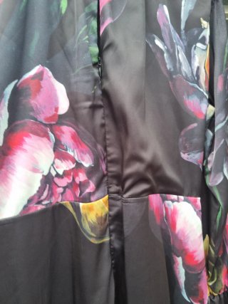 Liu Jo Vestito Donna Floreale Nero
