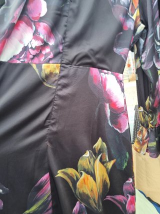 Liu Jo Vestito Donna Floreale Nero