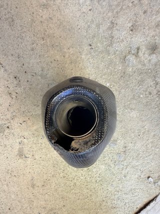 Akrapovic para KTM 450 como se ve