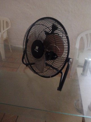 Ventilador SUN Negro Metálico