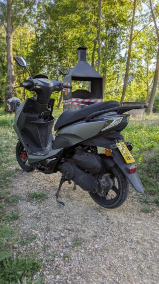 Motron Breezy 50 Scooter Gris