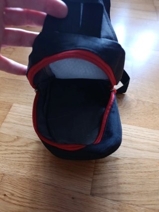 Bandolera Infantil Spiderman Negra y Roja