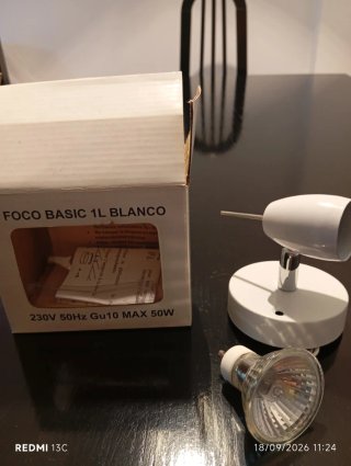 Foco LED Blanco 230V GU10