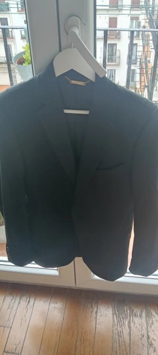 Chaqueta Zara Man Negra Talla 46