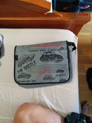 Mochila Puma bandolera camuflaje