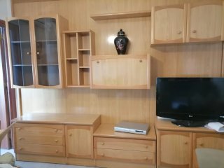 Mueble de salón modular madera