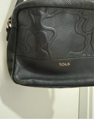 Bolso piel TOUS negro bandolera