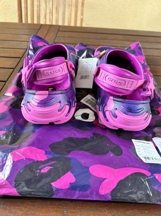 Crocs Echo Clog Bape Grapeberry Camo 42-43