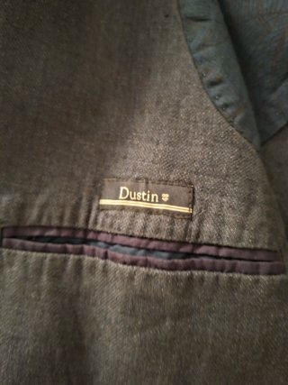 Americana Lino Dustin Azul Talla 48
