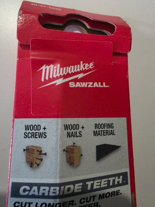 Hojas sierra sable Heavy Duty Carbide Milwaukee