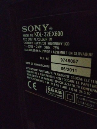 TV Sony Bravia 32 pulgadas No Smart