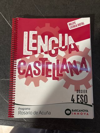 Lengua castellana, 4 ESO, Programa Rosario de A...