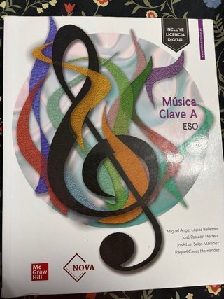 Libro Música Clave A 2 ESO - Mc Graw Hill