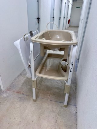 Bañera y cambiador para bebé