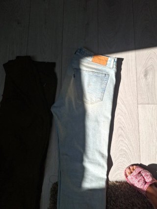 Pantalones vaqueros hombre azul claro