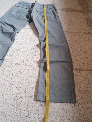 Jeans uomo grigio taglia 50