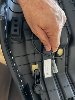 Asiento Vogue DSX900 Negro Scooter