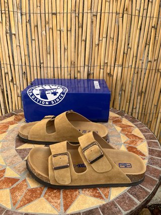 Sandalias Birkenstock Beige/Marrón