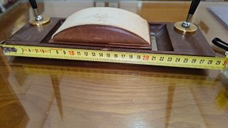 Escribanía Vintage Doble Portaplumas y secante