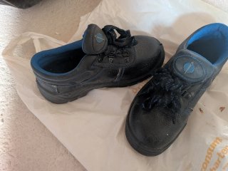 Zapatos de seguridad punta de hierro