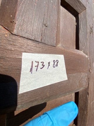 Lote puertas madera antiguas