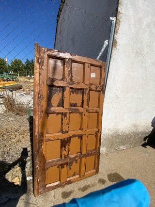 Lote puertas madera antiguas