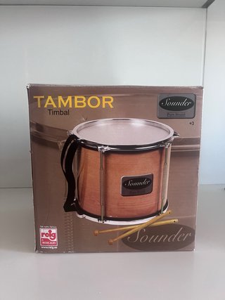 Tambor infantil Sounder con baquetas