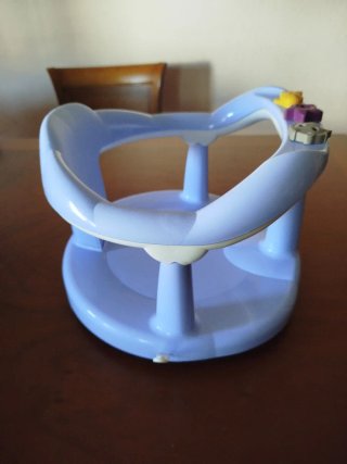 Asiento para bañera de bebé azul marca Thermobaby