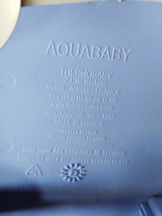 Asiento para bañera de bebé azul marca Thermobaby