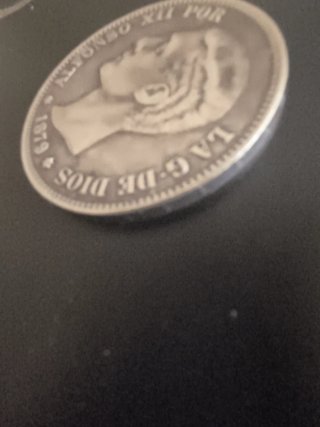 Moneda Alfonso XII 1879 5 Pesetas