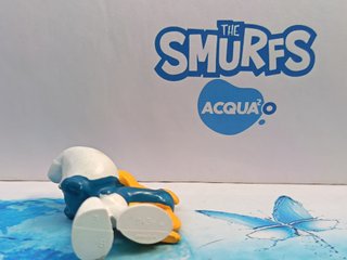 Puffi Puffo Arpa 20070 Smurfs Harp variante 3B Pej