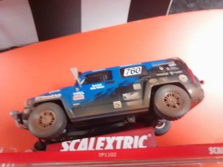 Coche Scalextric Hummer 760 efecto barro no oferta
