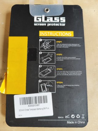 2 Vidrios Templados Samsung Galaxy S9+