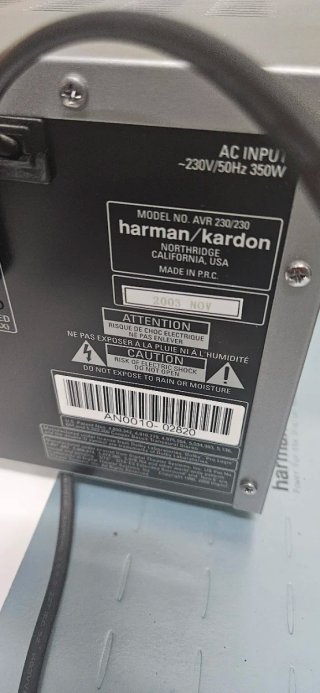 Harman Kardon AVR 230 + KEF 1005