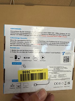 Adaptador SCART a HDMI