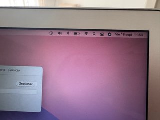 MacBook Air 13,3” 128 GB Plata 2014 portatil apple